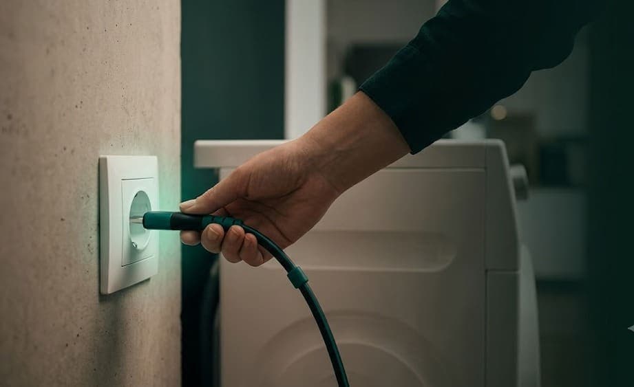 Kelvo varčevalni kabel – vtičnica in gospodinjski aparat
